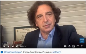 Vídeo del presidente del Consejo General de la Arquitectura Técnica de España (CGATE), Alfredo Sanz Corma.